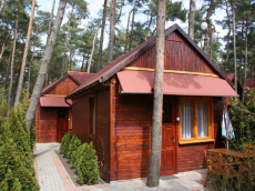 RELAKS база отдыха летние домики семейные номера ночлеги в Польше Балтийское море Леба