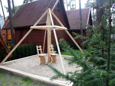 RELAKS база отдыха летние домики семейные номера ночлеги в Польше Балтийское море Леба